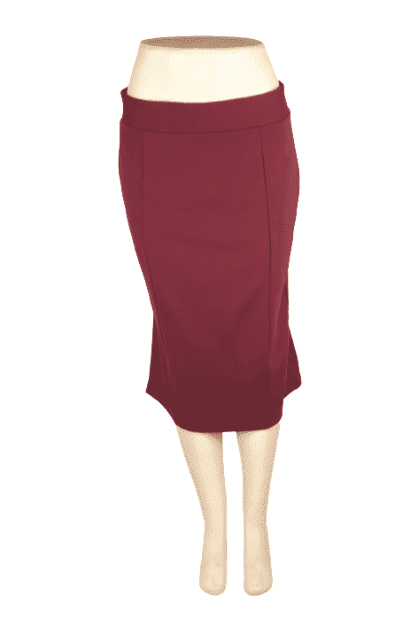 Ashley Stewart women's cabernet skirt size 12 - Solé Resale Boutique thrift