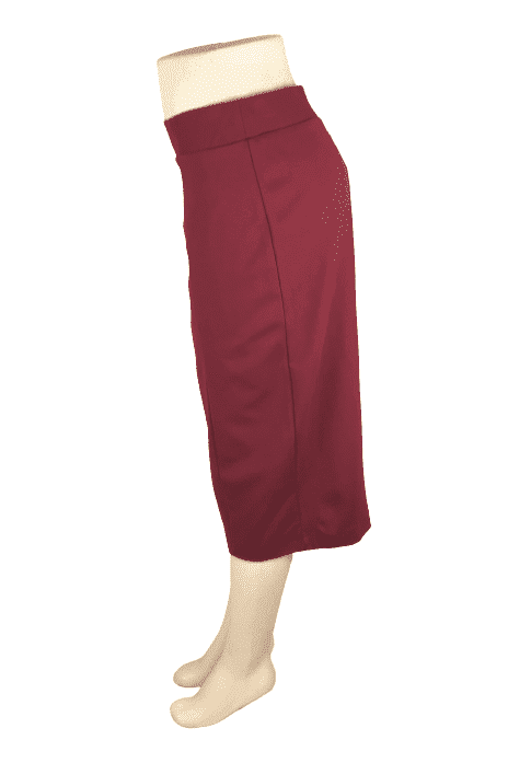 Ashley Stewart women's cabernet skirt size 12 - Solé Resale Boutique thrift