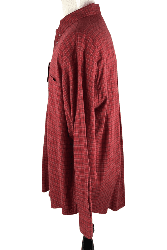 Roundtree & Yorke brick plaid shirt size XL - Solé Resale Boutique thrift