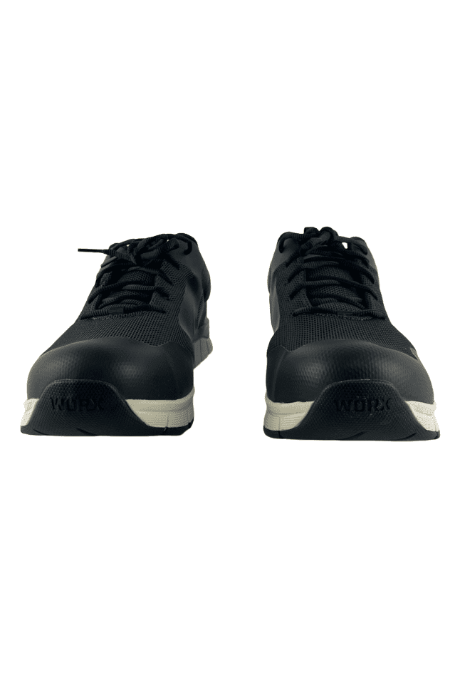 Worx men's black steel toe shoes size 13W2 - Solé Resale Boutique thrift