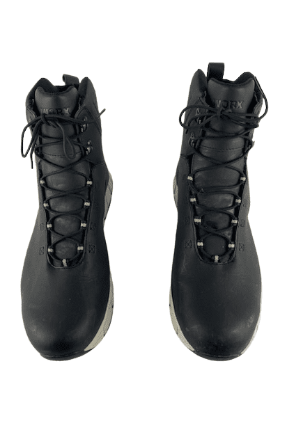 Worx men's black steel toe boots size 13W2 - Solé Resale Boutique thrift
