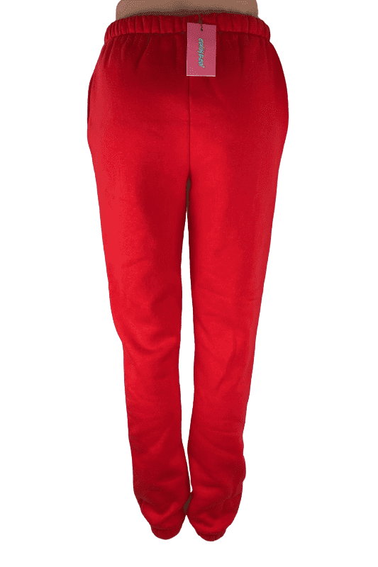 EDIKTED women's red jogging pants size XS - Solé Resale Boutique thrift