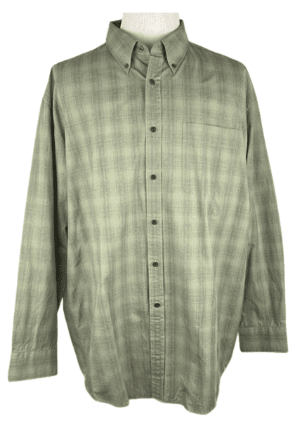 Greg Norman men's green long sleeve shirt size XL - Solé Resale Boutique thrift