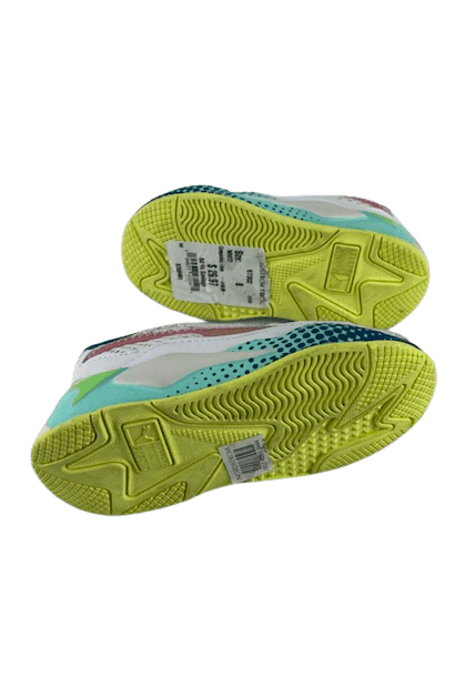 Puma girls multicolor sneakers size 8C - Solé Resale Boutique thrift