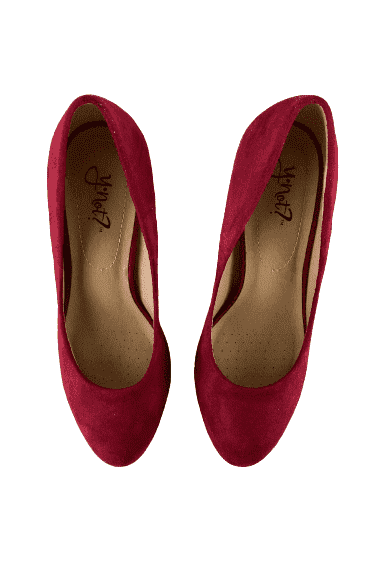 Y•not? women's wine pumps size 7.5M - Solé Resale Boutique thrift