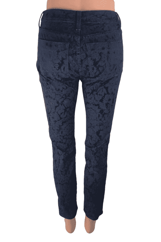 Banana Republic women's navy print pants size 25