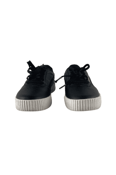 Puma toddler girls black and pink sneakers size 11C - Solé Resale Boutique thrift