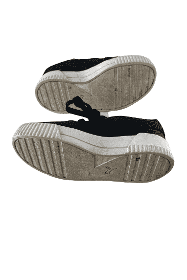Puma toddler girls black and pink sneakers size 11C - Solé Resale Boutique thrift