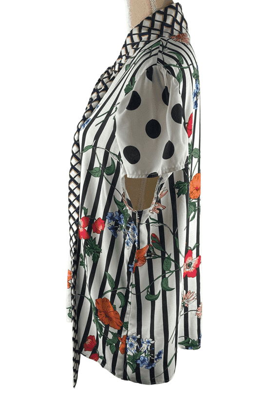 Shein women's multicolor floral blouse size 2XL - Solé Resale Boutique thrift