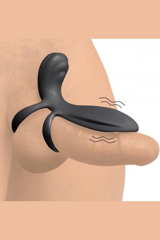 10X Silicone Vibrating Girth Enhancer with Remote Control - Solé Resale Boutique thrift