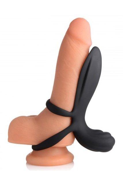 10X Silicone Vibrating Girth Enhancer with Remote Control - Solé Resale Boutique thrift