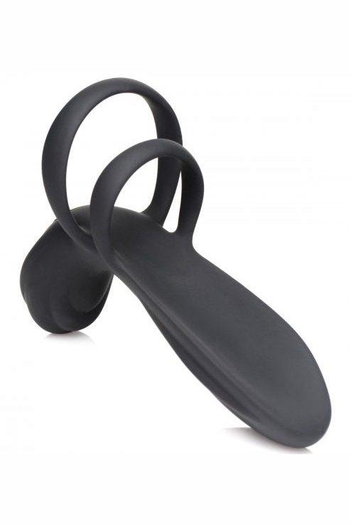 10X Silicone Vibrating Girth Enhancer with Remote Control - Solé Resale Boutique thrift