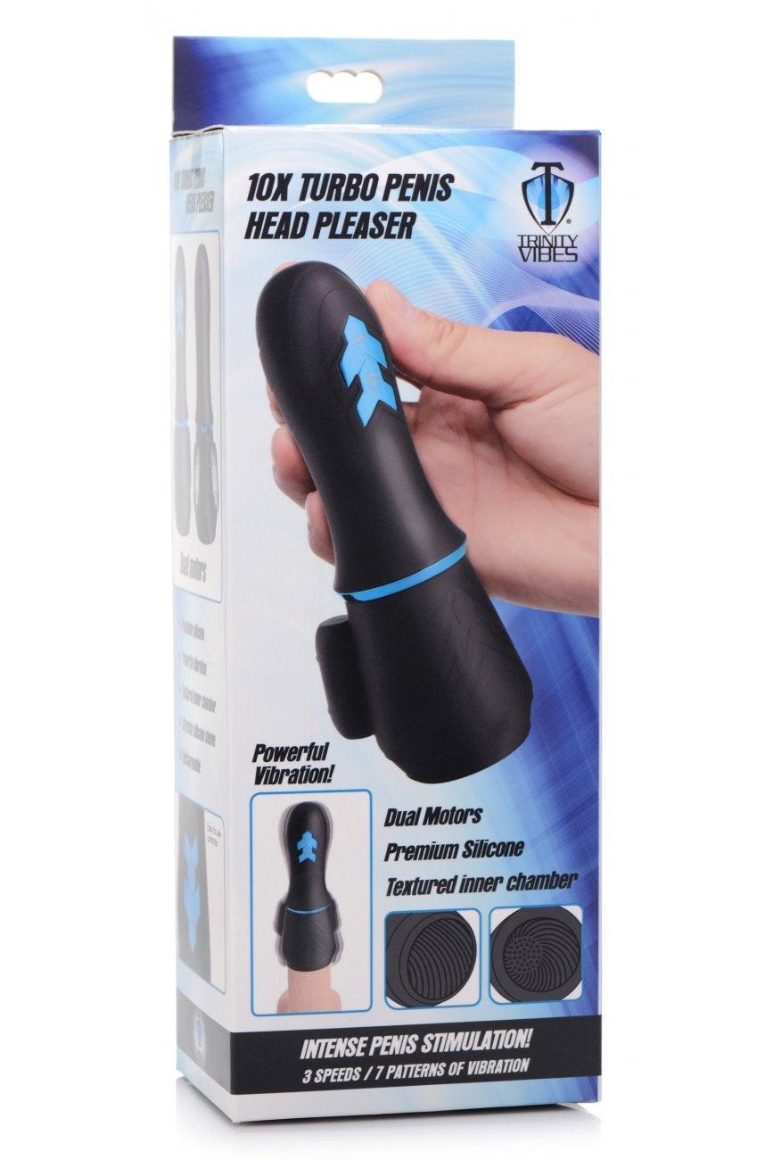 10X Turbo Silicone Penis Head Pleaser - Solé Resale Boutique thrift