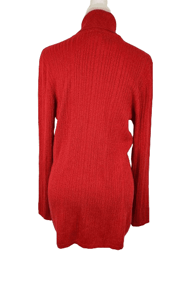 Ashley Stewart women's red metallic turtleneck size 22/24 - Solé Resale Boutique thrift