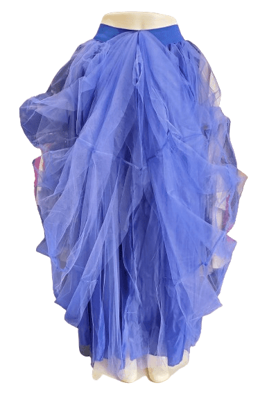 Women"s A- Line puff blue skirt size OS - Solé Resale Boutique thrift