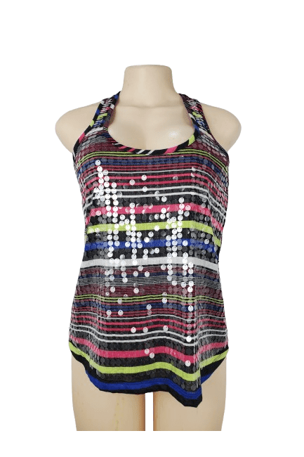 Almost Famous women's multicolor tank top size M