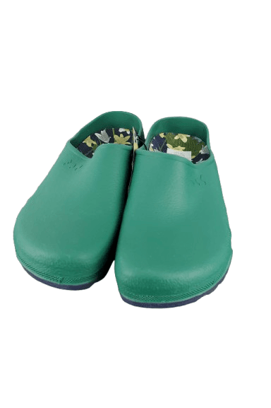 Gardenline women's green garden clogs size 9/10