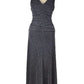 Kathy Roberts women's black and silver dress size 12 - Solé Resale Boutique thrift
