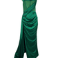 Miss Circle women's green tube gown size L