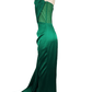 Miss Circle women's green tube gown size L