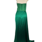 Miss Circle women's green tube gown size L