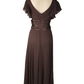 Xscape women's brown dress size 6 - Solé Resale Boutique thrift