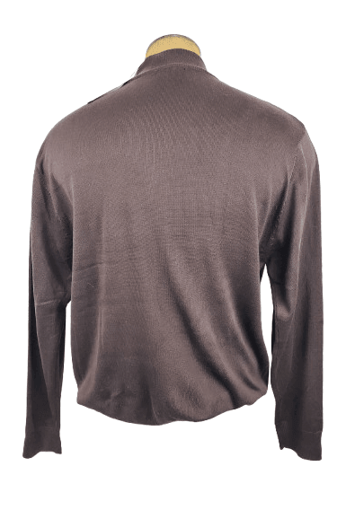 Bagazio men's brown, black, or olive mock sweater size XL