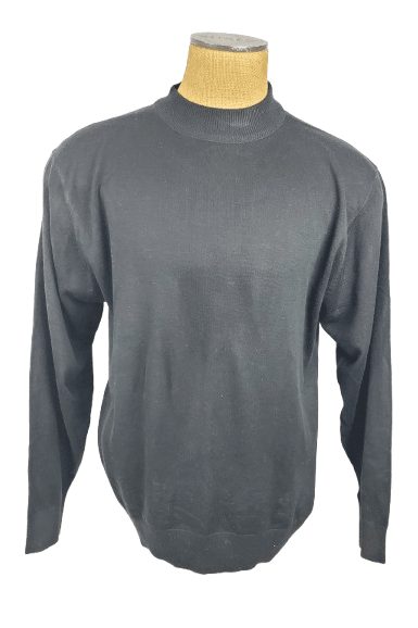 Bagazio men's brown, black, or olive mock sweater size XL