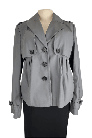 Ann Taylor Loft women's gray jacket size M