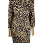 Loft women's leopard sweater dress size L - Solé Resale Boutique thrift