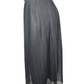 Banana Republic women's chiffon pleated gray skirt size 14 - Solé Resale Boutique thrift