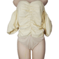 Fashion Nova women's ivory bodysuit size 1X - Solé Resale Boutique thrift