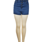 Akira women's blue jean mini shorts size M - Solé Resale Boutique thrift