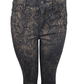 Express women's animal print bronze and black pants size 6R - Solé Resale Boutique thrift