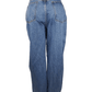 Fashion Nova women's crossover blue jeans size 11 - Solé Resale Boutique thrift