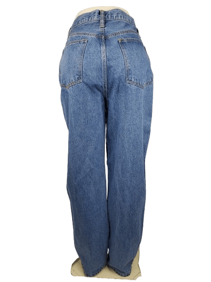 Fashion Nova women's crossover blue jeans size 11 - Solé Resale Boutique thrift