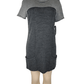 Notations women's two tone gray turtleneck dress size M - Solé Resale Boutique thrift