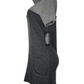 Notations women's two tone gray turtleneck dress size M - Solé Resale Boutique thrift
