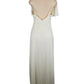 Polka women's cream beaded dress size XL - Solé Resale Boutique thrift