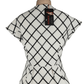 The Limited women's black and white jacket size M - Solé Resale Boutique thrift