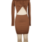Windsor women's copper dress size M - Solé Resale Boutique thrift