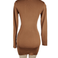 Windsor women's copper dress size M - Solé Resale Boutique thrift