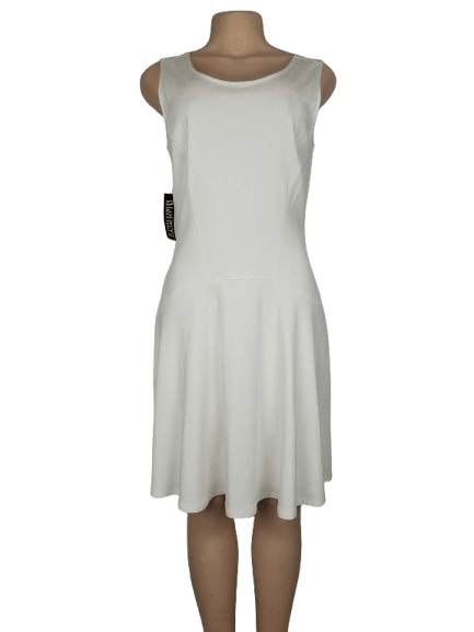 NY&C women's white dress size M - Solé Resale Boutique thrift