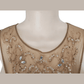 S.L. Fashions women's brown and gold dress size 12 - Solé Resale Boutique thrift