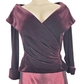 Tadashi women's vintage burgundy top size 4 - Solé Resale Boutique thrift
