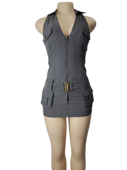 Shein Icon women's gray romper size XS