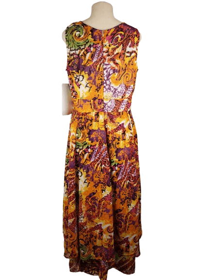 Ashro women's multi color dress size 16W - Solé Resale Boutique thrift