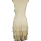 Liz & Co women's 260 champagne dress size 10 - Solé Resale Boutique thrift