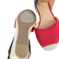 Tommy Hilfiger women's wedge red and blue sandals size 8 - Solé Resale Boutique thrift