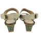Judith Ripka women's olive and beige sandals size 7.5M - Solé Resale Boutique thrift